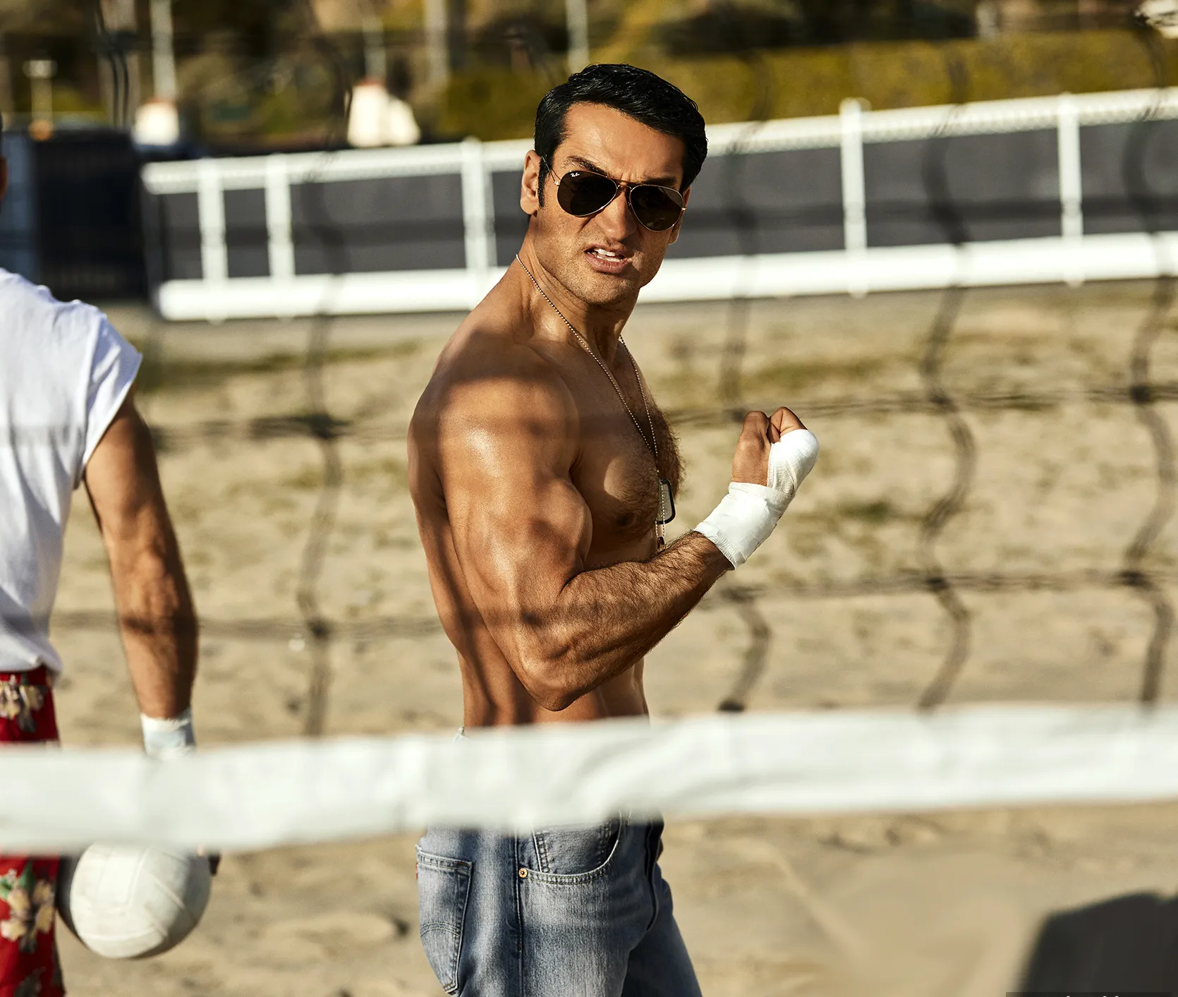 Kumail Nanjiani naked beach pics