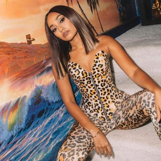 Imprimeu animal Leigh-Anne Pinnock