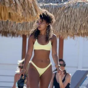 Bikini galben Leigh-Anne Pinnock