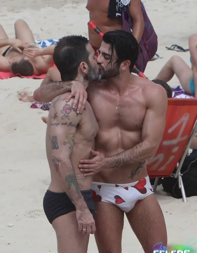 Mark Jacobs wurde mit einem Freund am Strand verhaftet