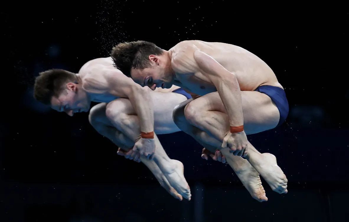 Tom Daley Matty Lee sexy