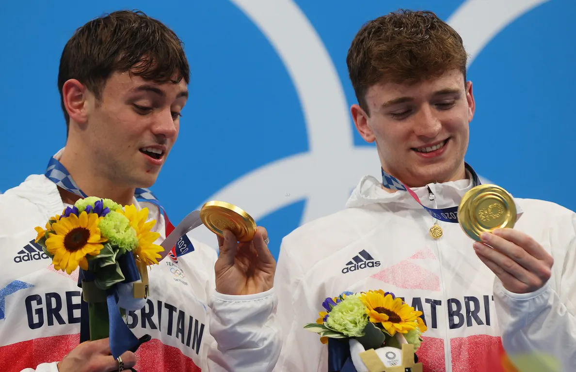 Tom Daley Matty Lee win gold