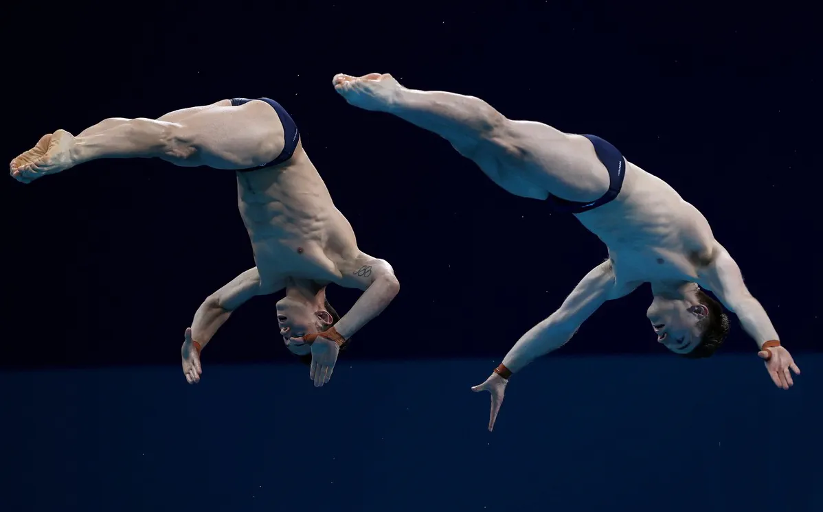 Tom Daley Matty Lee gold