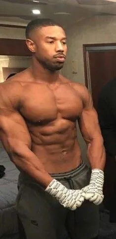Michael B. Jordan nude