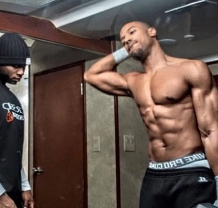 Michael B. Jordan nude