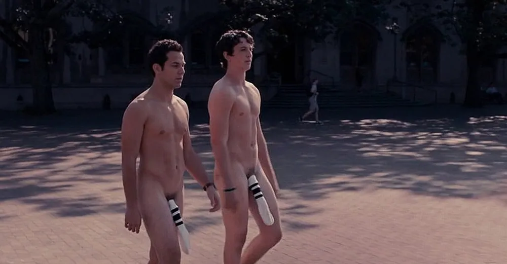 Miles Teller and Skylar Astin Nude