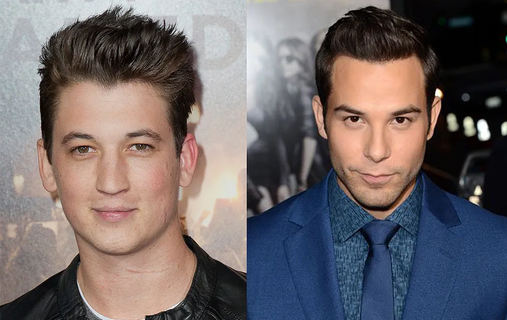Miles Teller and Skylar Astin Nude