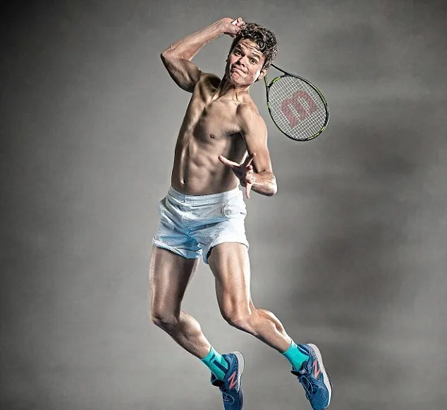 Milos Raonic nude
