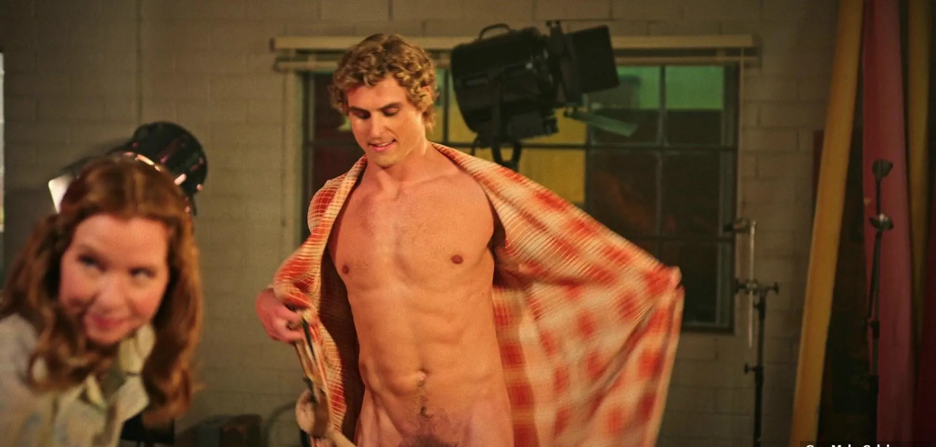 Nate Crnkovich shirtless