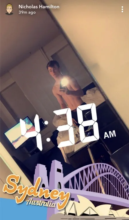 Nicholas Hamilton Nude