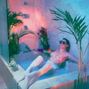 Rose McGowan Topless For Posture Magazine Issue 4 (2017)