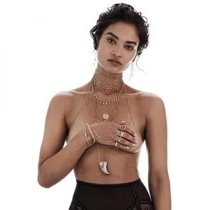 Shanina Shaik üstsüz
