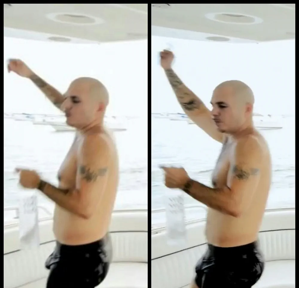 Pitbull Nude