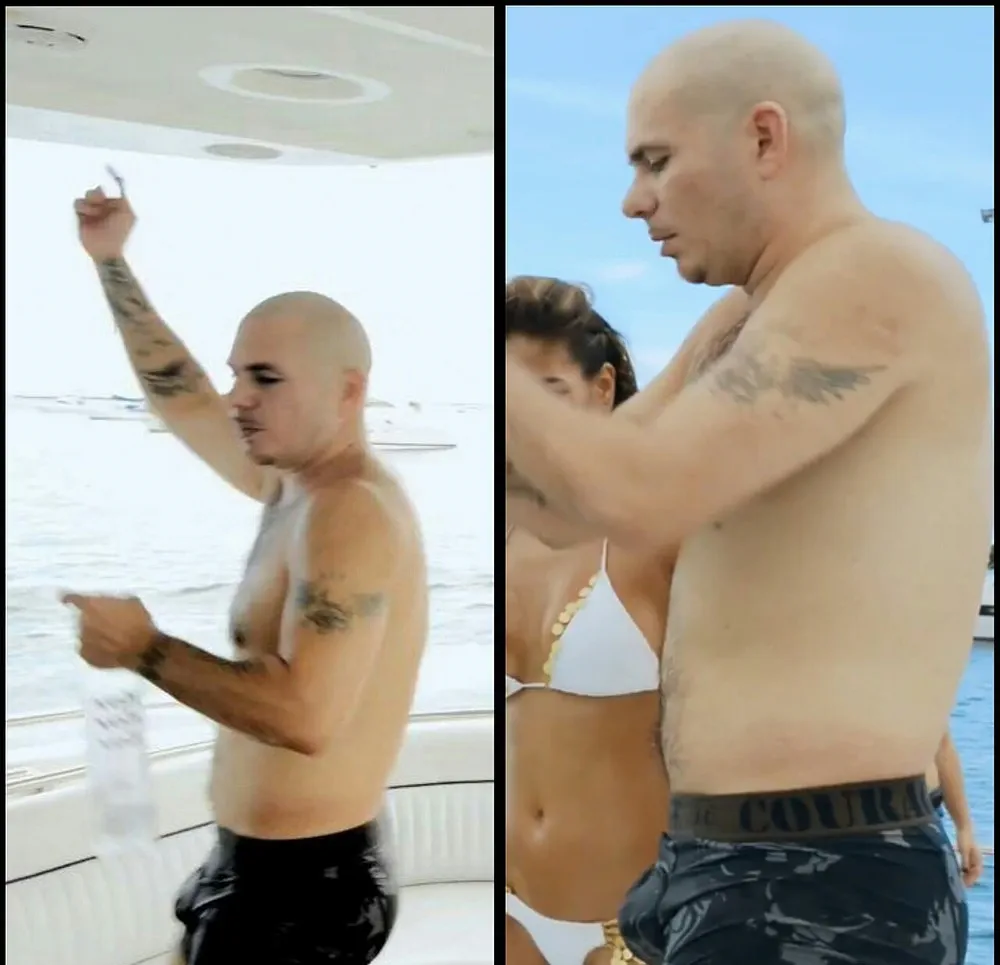 Pitbull Nude