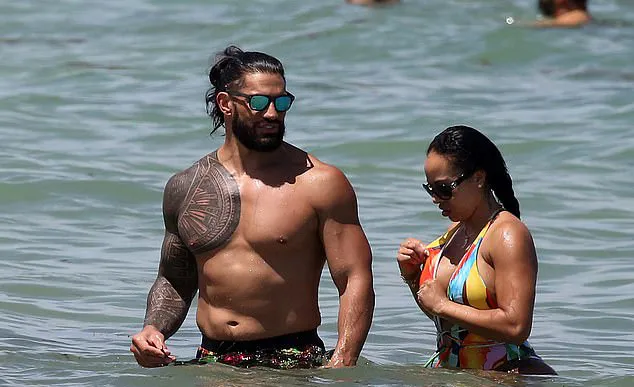 Roman Reigns beach pics