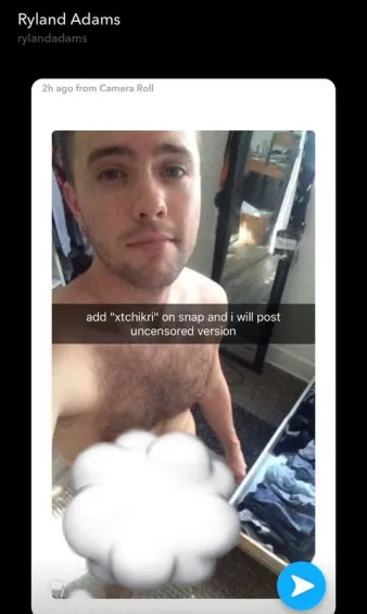 Tikras Adamso tikslas yra filtruoti didelius ir savanaudiškus sekso organus