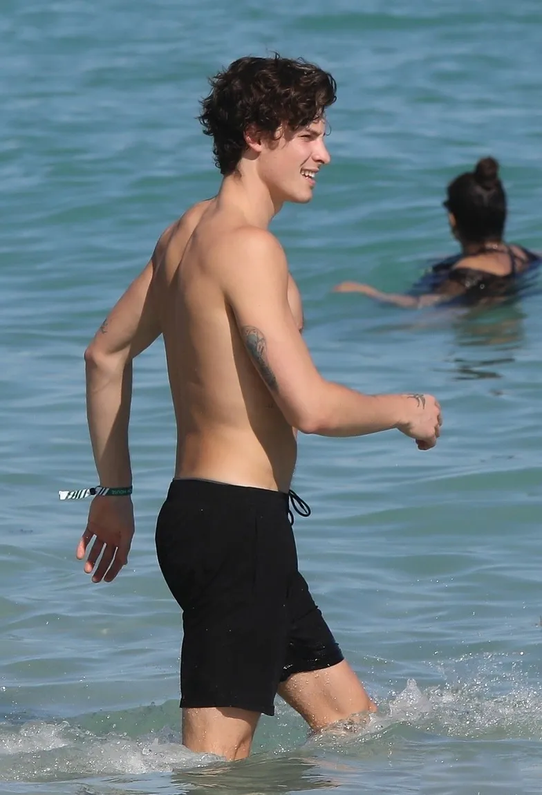 Shawn Mendes beach