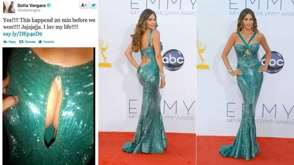 Busty Sofia Vergara Ass Flash Before Emmys 2012