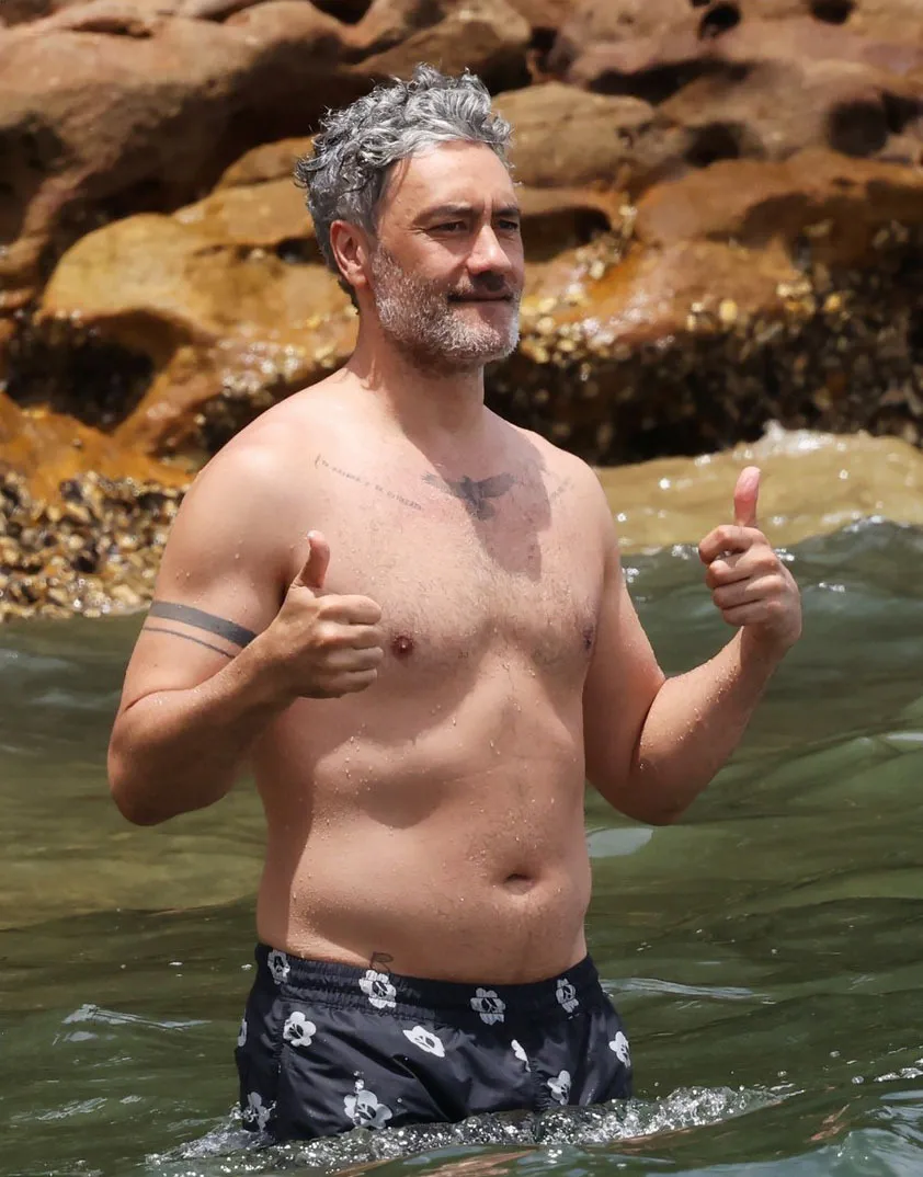Taika Waititi naked shots
