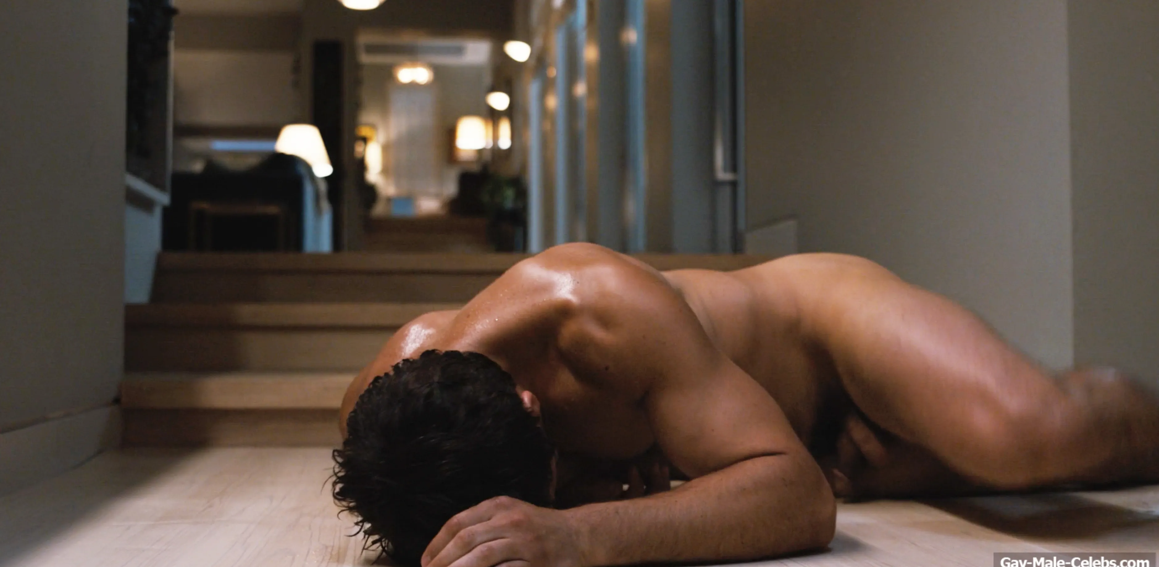 Theo James frontal nude