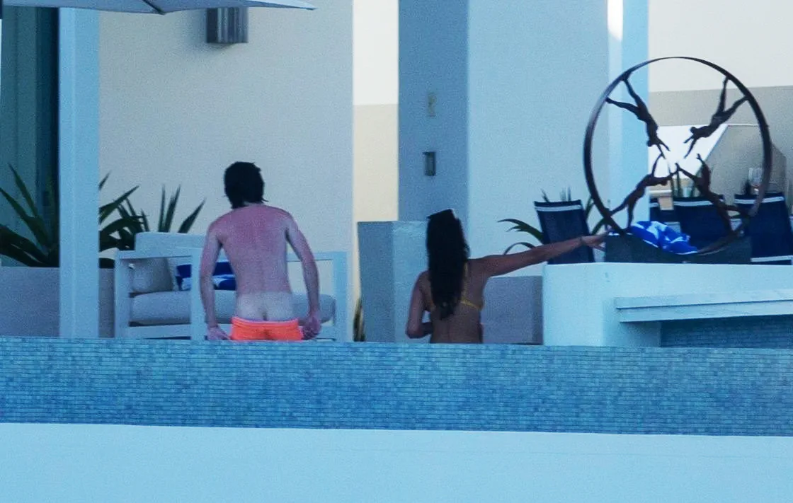 Timothee Chalamet oops ass slip