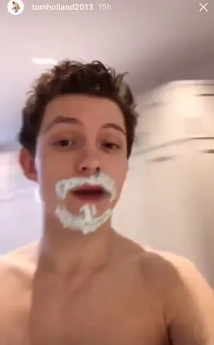 Tom Holland nude