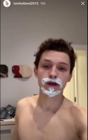 Tom Holland nude
