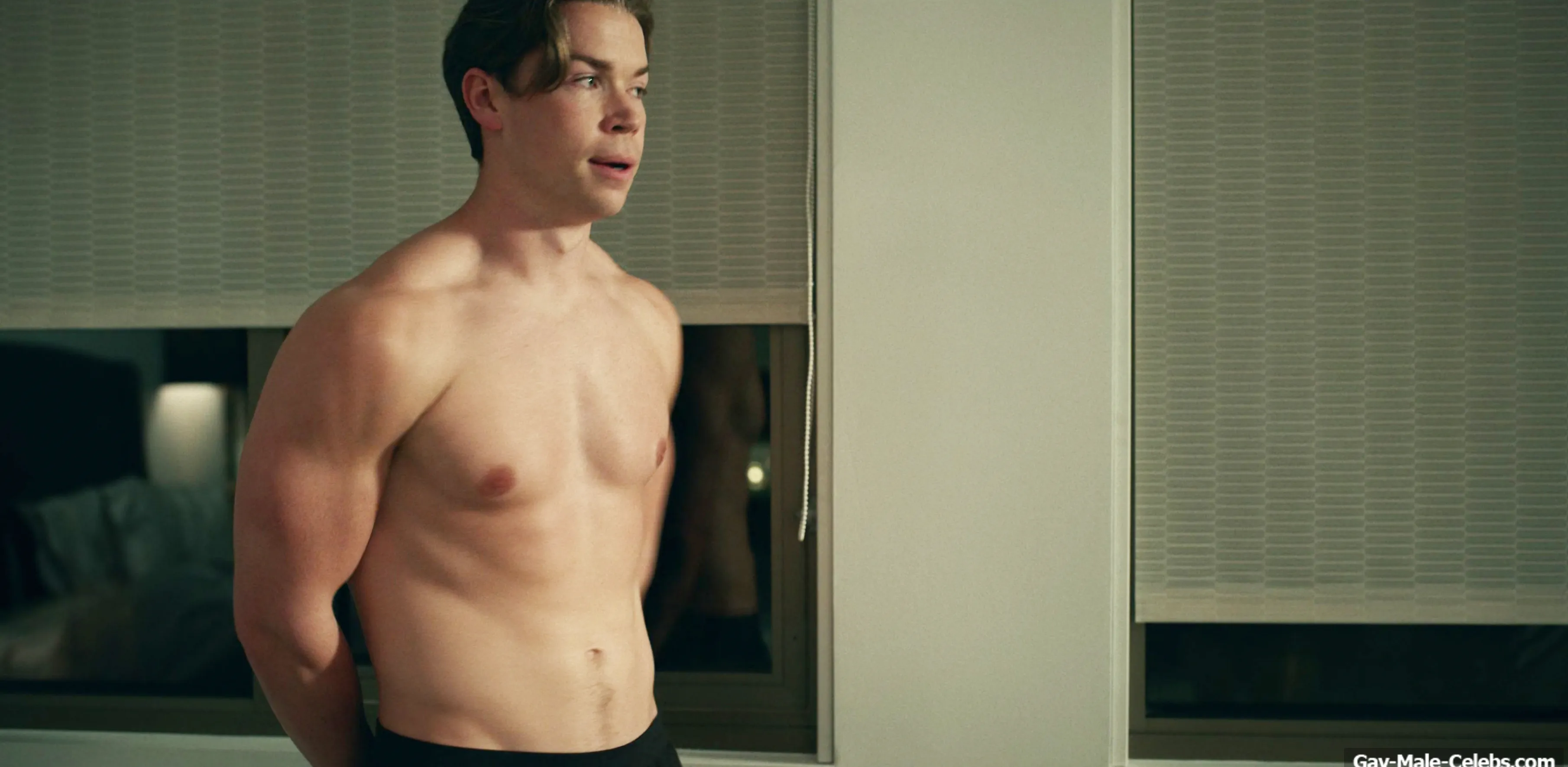Will Poulter shirtless scenes