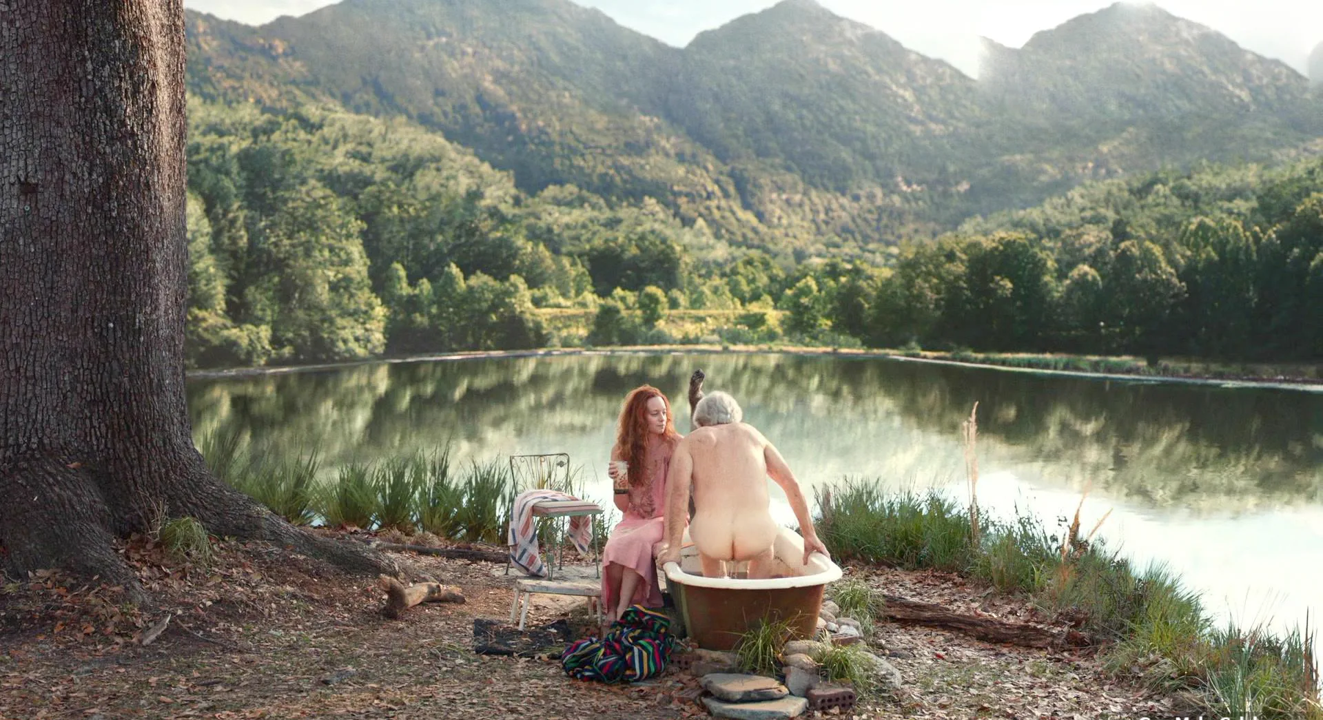 Walton Goggins frontal nude